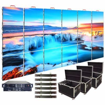 High Quality Die-Casting Aluminum Cabinet P3.91 P4.81 Rental LED Display Outdoor LED Video Wall