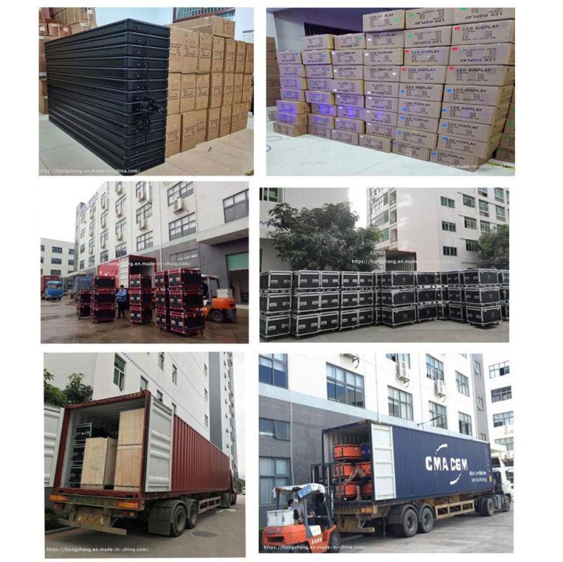P10 Indoor and Outdoor Mixed Color LED Display Panel Production