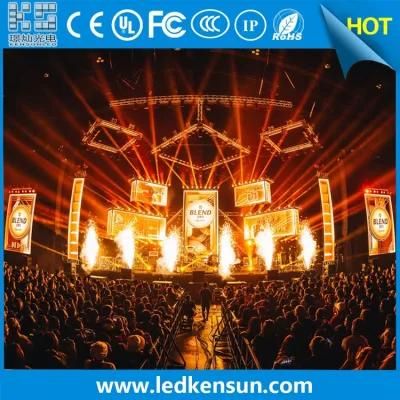 P2.6/P2.97/P3.91/P4.81 Indoor Full Color Video Advertising Rental LED Panel 500*500mm Stage Rental LED Display