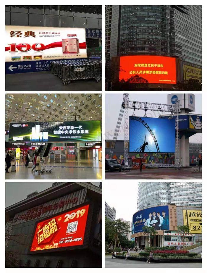 P8 Waterproof Outdoor Full Color Advertising HD LED Display Screen