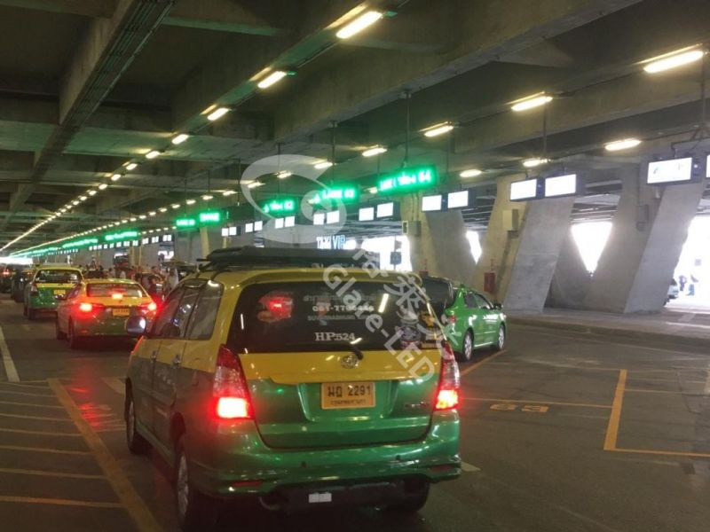 Traffic Wayfinding Direction Information LED Display Screens LED Signs for Subway Airport Train Station