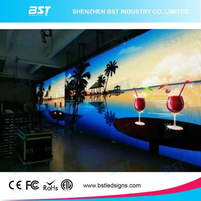 Indoor Flexible Full Color LED Display for Exhibition