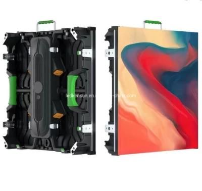 Kensun SMD Full Color LED Screen P3.91 500X1000 Rental Cabinet LED Displays