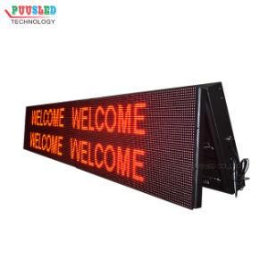 Factory Directly Provide IP53 P10 9X3 Red Outdoor LED Message Board Display Screen