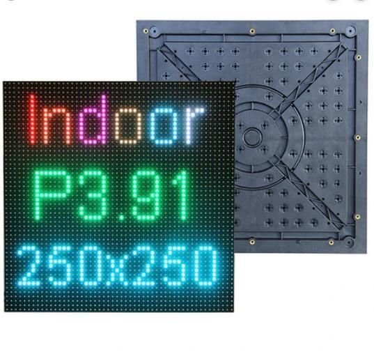 500X500mm LED Cabinet High Resolution Indoor P3.91mm LED Display