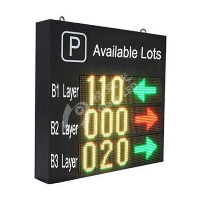 P10 LED Parking Indoor LED Display for Parking Guidance System