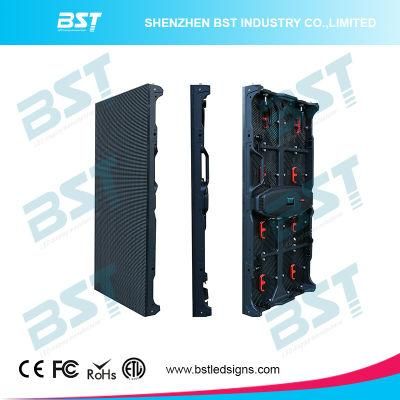 SMD Outdoor Stage Rental LED Video Wall Screen 1r1g1b Aluminium Die Casting Ultra Light HD P6.25