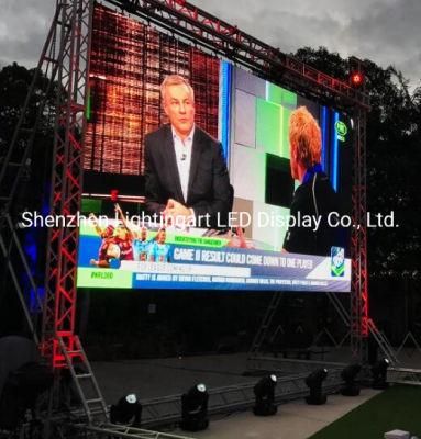 Top LED High Brightness Outdoor LED Screen P2.97mm HD Video Big Advertising LED for Rental