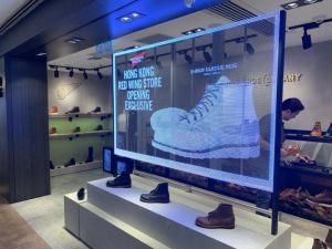 Easy Installation Transparent LED Advertising Screen