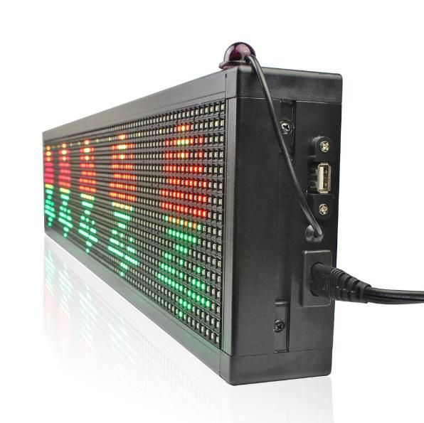 P10 WiFi/RS485/4G LED Sign Indoor Outdoor LED Scrolling Display Message Board