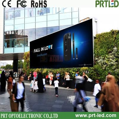 Outdoor Full Color LED Dipslay Wall for Building Facede Advertising