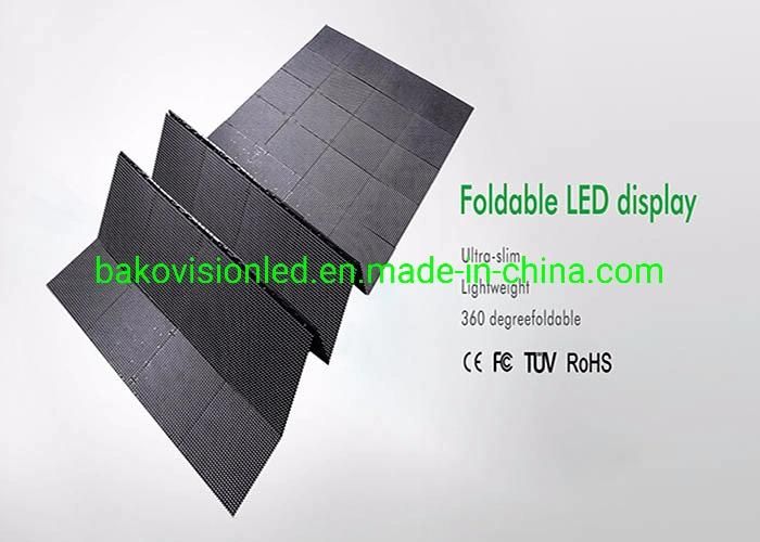 Full Color, Easy and Fast Installation Foldable LED Display for Stage Show and Entertainment