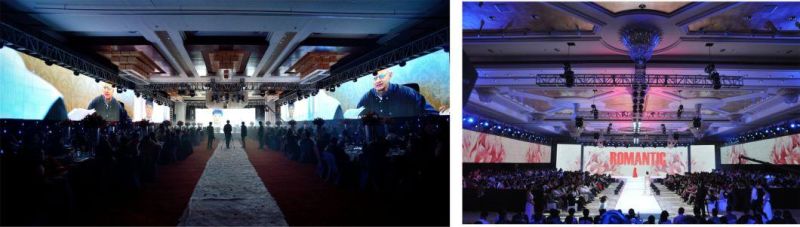 SMD Front Maintenance Indoor LED Video Wall Fixed Mount 1000X250mm P1.56 P1.95, P2.6, P2.97, P3.91 Church LED Display