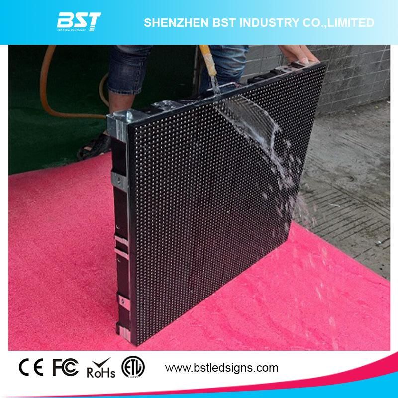 P8 Die Casting Large Waterproof LED Video Wall Screen High Contrast, Large Viewing Angle