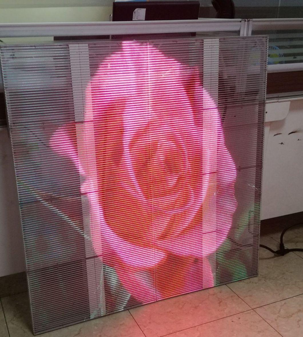 Full Color Transparent Ultra Light Weight LED Screen