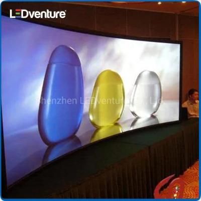 Full Color Indoor P1.8 Curve Flexible Advertising LED Billboard Display Screen