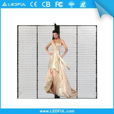 High Brightness Transparent LED Screen Display