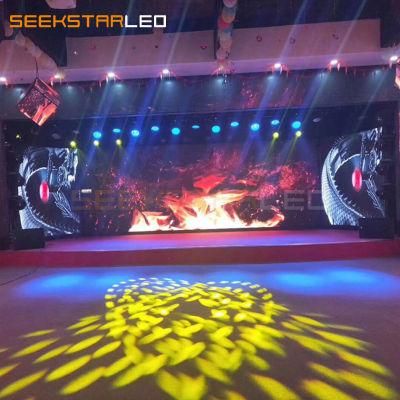 Indoor Rental Cabinet LED Display Full Color LED Stage Display Screen P4.81