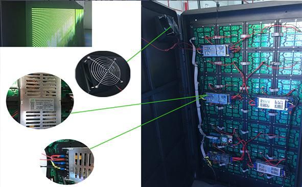 P6 Street Mounted LED Display Screen Pole Display with 4G Integrated Control