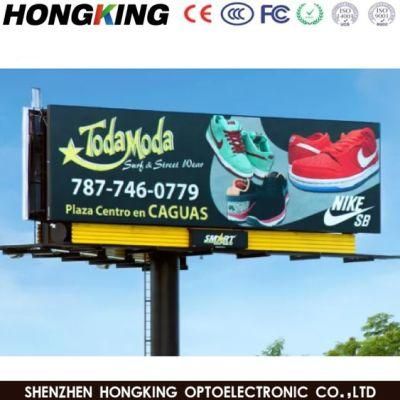 P10 Outdoor LED Display Screen 6mm LED Video Wall for Commercial Advertising