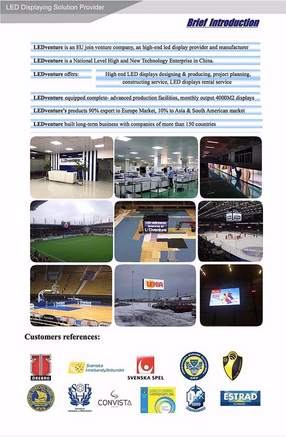 Indoor Outdoor Stadium Perimeter LED Screen Display