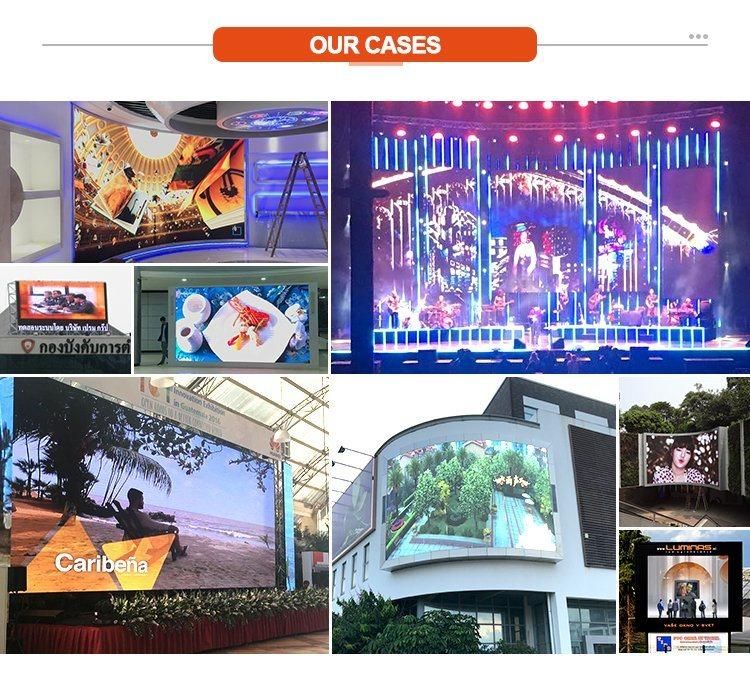 P3.91 Outdoor High Resolution Full Color Die Casting Rental LED Display Screen Advertising Display Panel Billboard