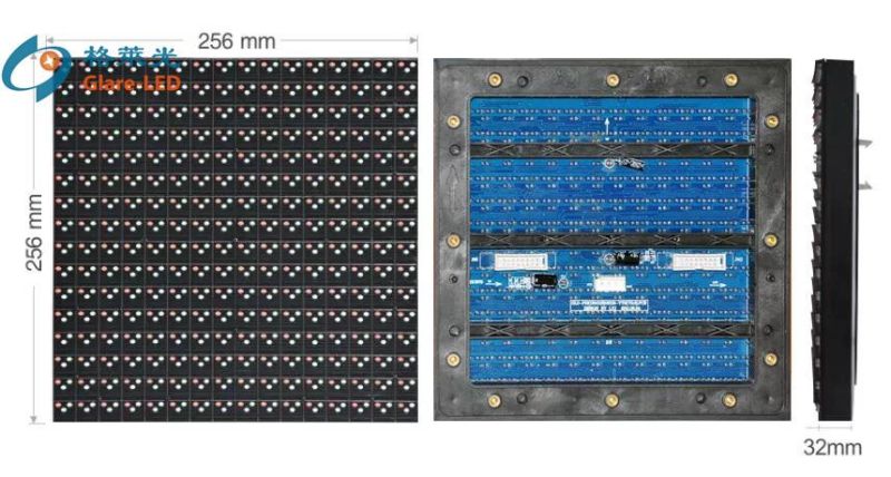 Standard Outdoor LED Screen P10 P16 P20 with Mbi Drive