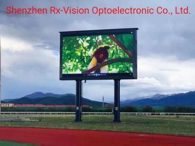 P6 High Brightness Stable Outdoor Fixed Installation Advertising Screen LED Display