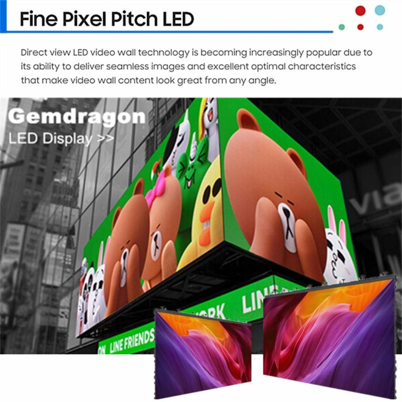 2022 New Arrived 1000X500mm P3.9 P4.8 Outdoor LED Display Screen LED Video Wall