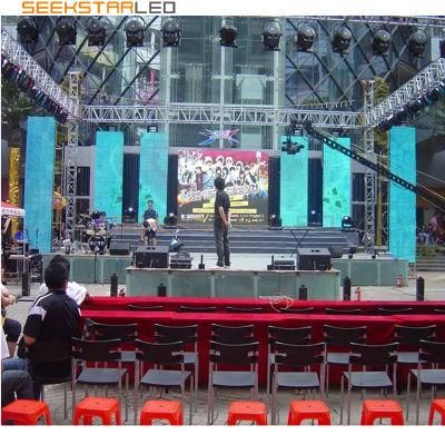 High Brightness Outdoor Rental LED Stage Display Screen P3.91 Game Screen