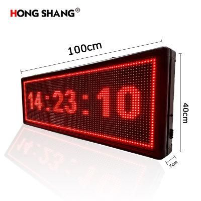 P10 Red Outdoor Waterproof Window Propaganda LED Advertising Display