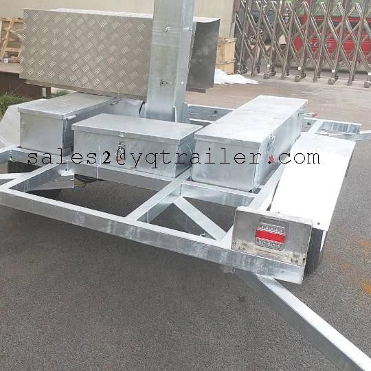 New Style! LED Sign Screen Trailer /Solar Panels Advertising Trailer