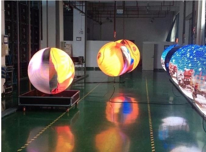 Indoo Diameter 1m 1.3m 1.6m 2m 3m R P4 Sphere LED Display Globe LED Screen