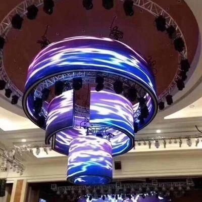 Indoor Circular Curved Soft Round Circle LED Display Flexible LED Screen
