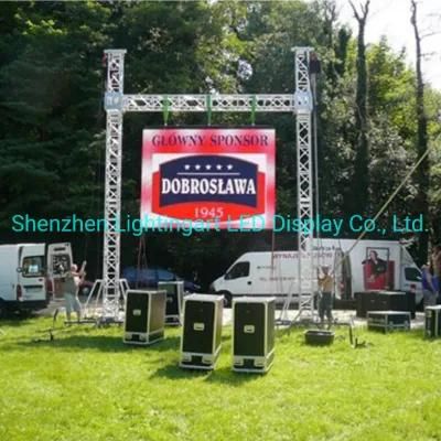 Giant Outdoor Hanging Stage LED Screen Rental P4.81