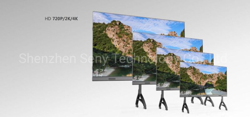 135 Inch Multifunctional All-in-One HD Smart LED Display for Home Cinema (1920*1080P)