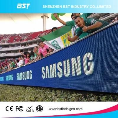 High Brightness P12 SMD Full Color Outdoor Perimeter LED Screen Advertising Banner