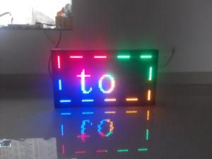 Outdoor P10 Single Color LED Display for Scrolling Sign