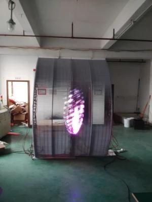 Brightness Indoor Advertising Transparent Glass LED Display