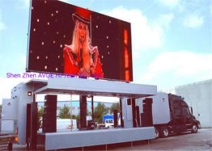 IP65 Trailer P8 LED Display Screen / LED Display Billboard