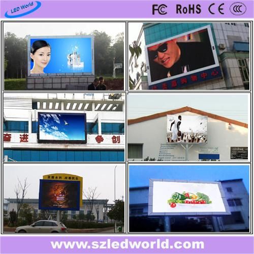 P10 SMD3535 7500CD/M2 Outdoor Full Color SMD LED Programmable Display Board