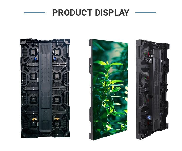 Indoor Outdoor Multiuse P3.91 Full Color Rental LED Display Panel