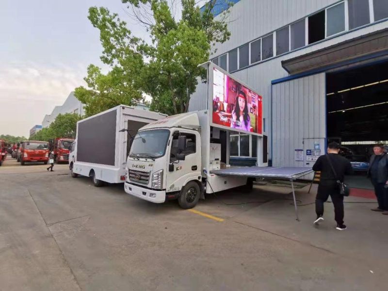 Waterproof Outdoor Advertising Board Mobile Truck P4 LED Display