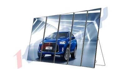 P2.0 Advertising Display Frameless LED Magic Mirror Display