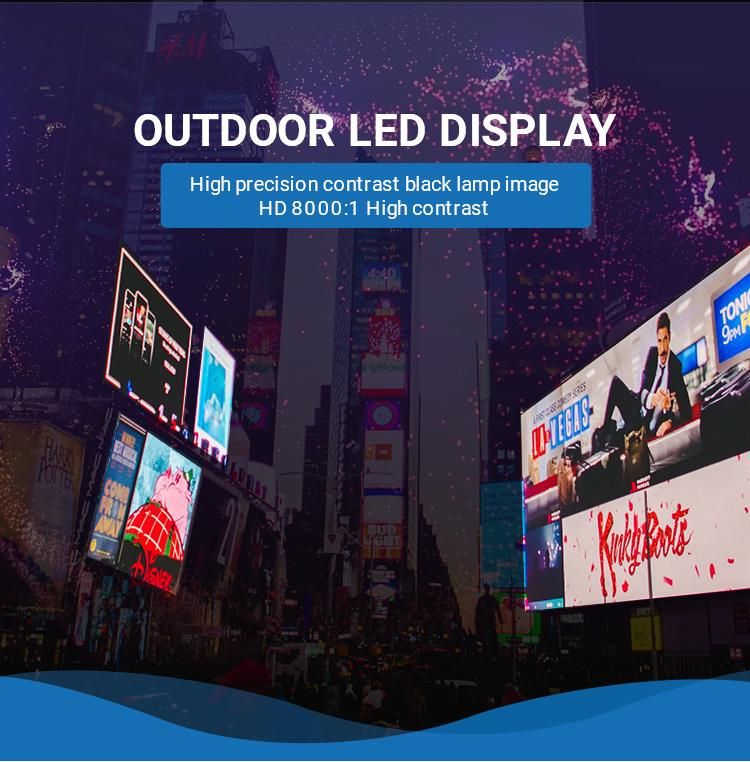 Outdoor P4.81 LED Wall Display Manufacturer LED Video Wall Billboard High Way Advertising