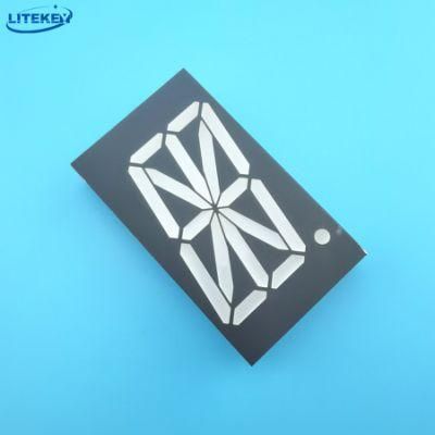 2.3 Inch Single Digit 16 Segment LED Display with RoHS From Expert Manufacturer