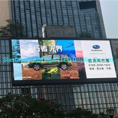 P6.67 P10 Outdoor LED Display Advertising Big Screen Front Service