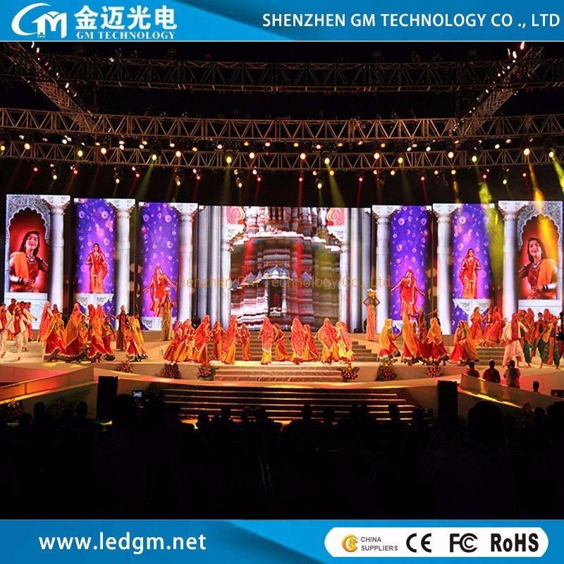 P2.97 P3.91 P4.81 High Resolution LED Display Screen Rental LED Panel Indoor & Outdoor Available Video Wall