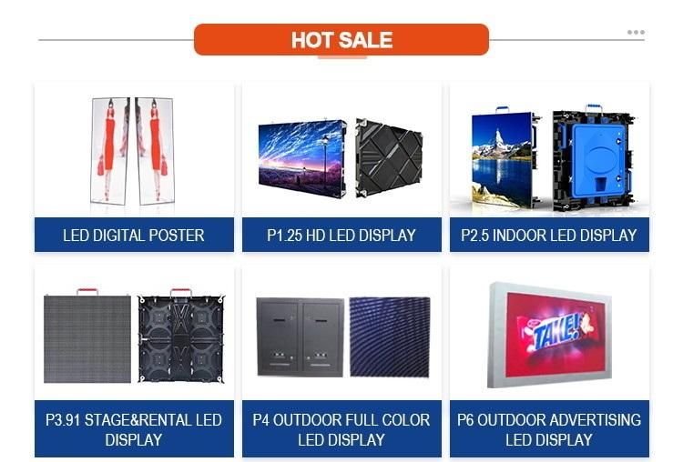 P6 Commercial Advertising LED Video Screen