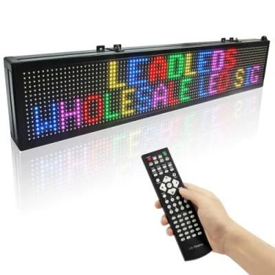 P10 Programmable Text Scrolling Message Changeable LED Sign for Store